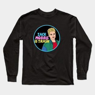 Zack is Trash Saved Bell 90s Long Sleeve T-Shirt